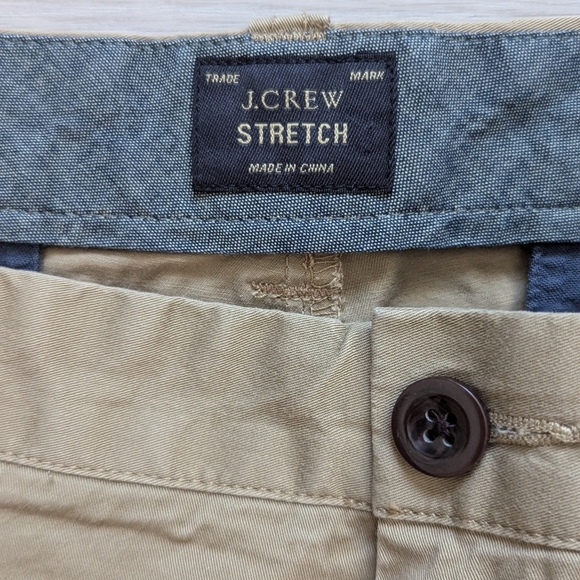 J Crew 38 Stretch Khaki Shorts - Picture 3 of 4